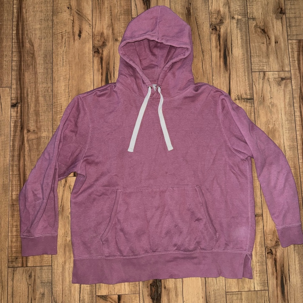 Mauve colored sweatshirt